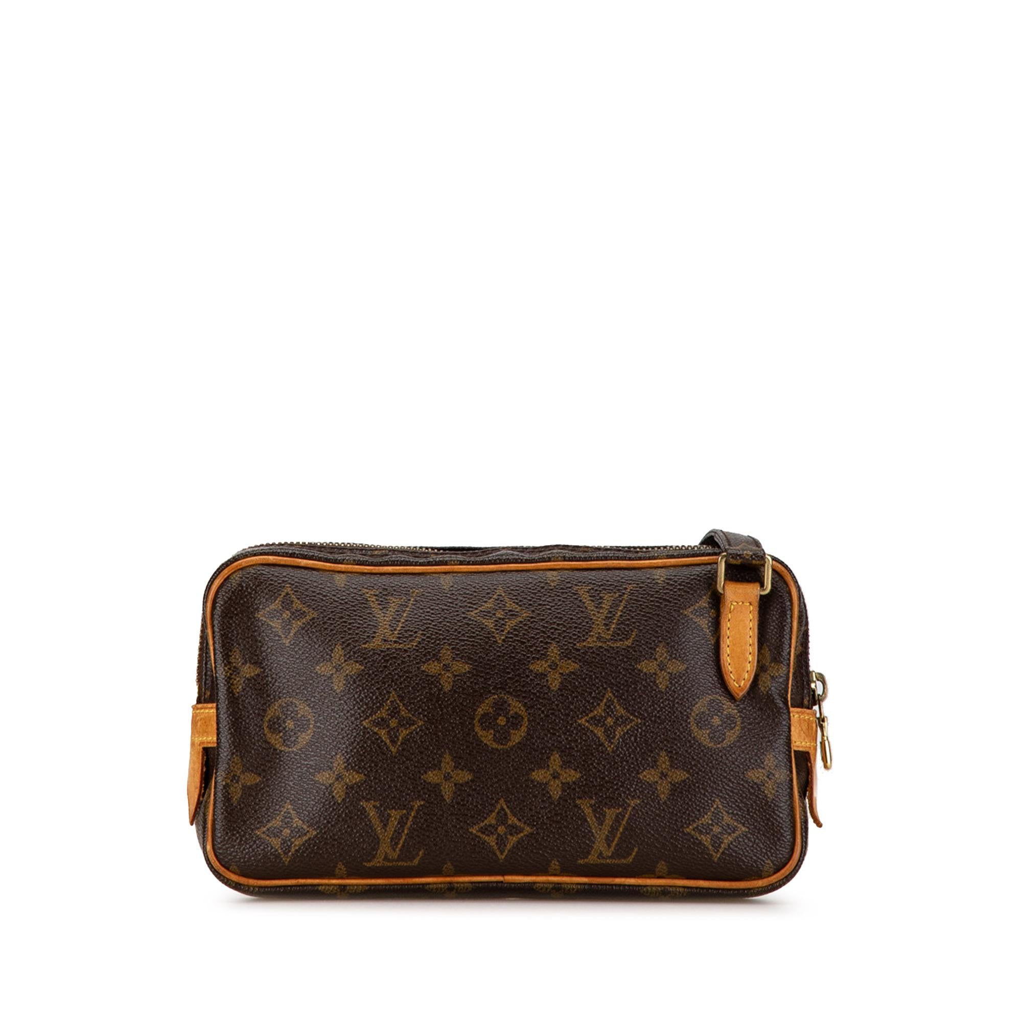 Louis Vuitton Monogram Pochette Marly Bandouliere (SHG-yUbmpH)