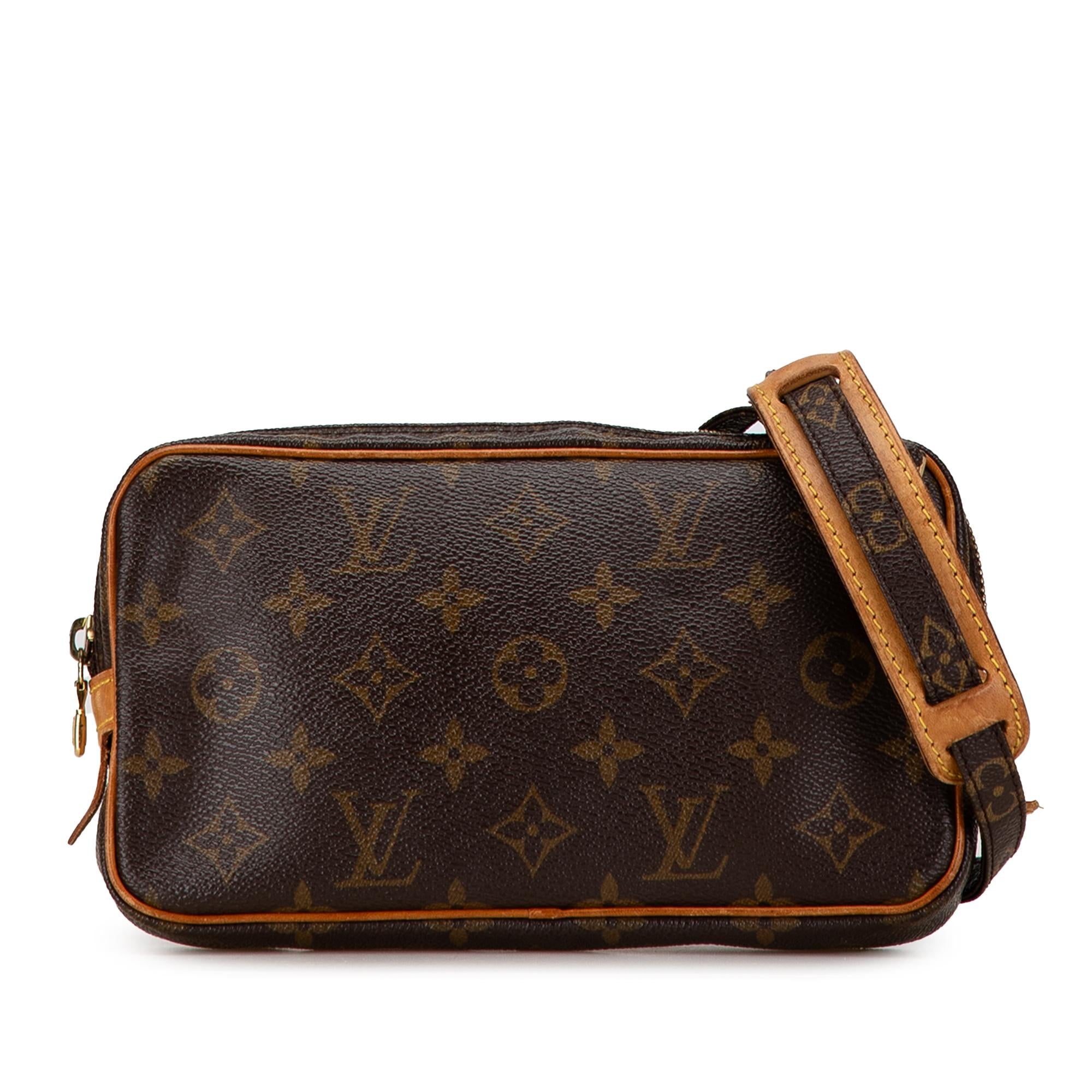 Louis Vuitton Monogram Pochette Marly Bandouliere (SHG-oORhiA)