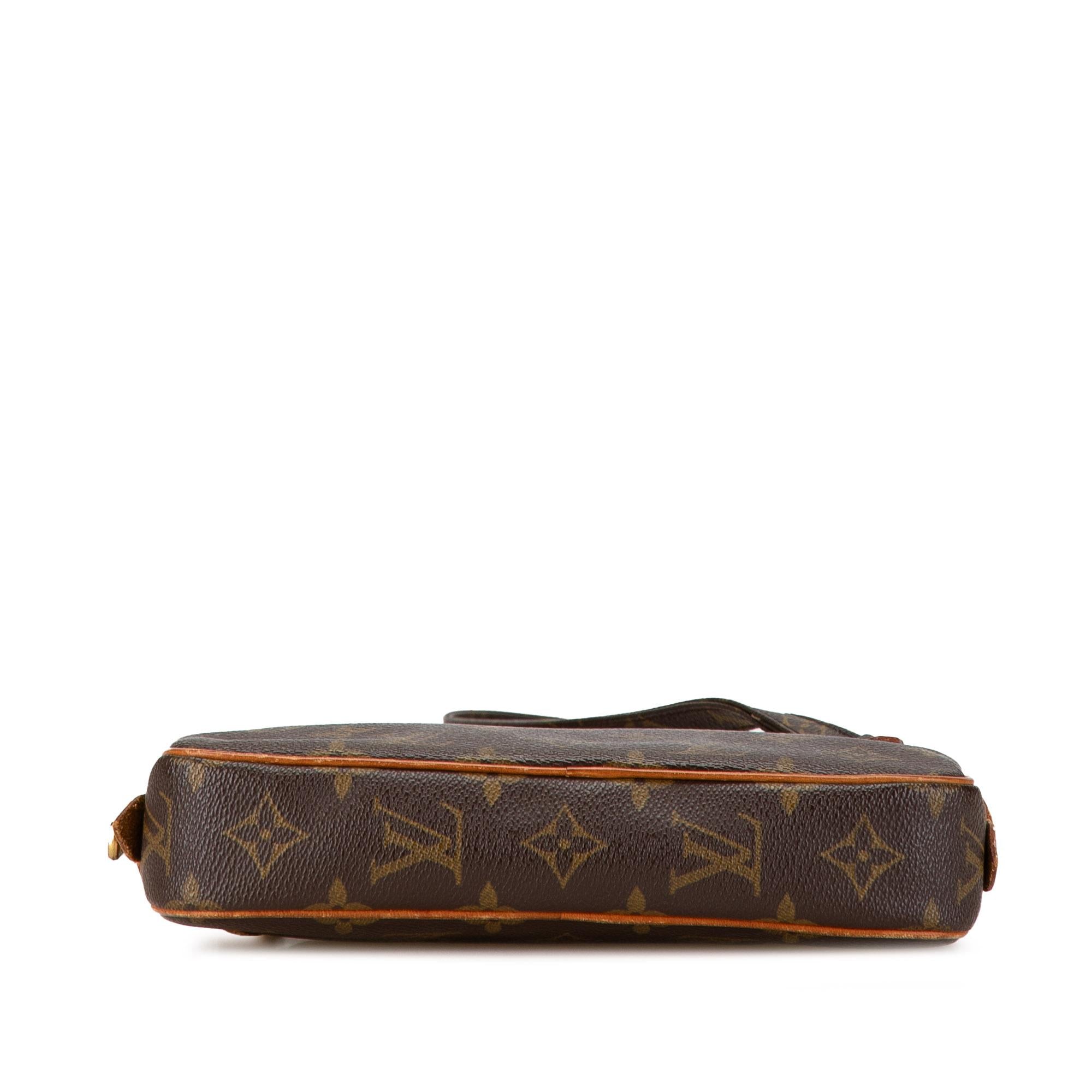 Louis Vuitton Monogram Pochette Marly Bandouliere (SHG-Rih3jw)