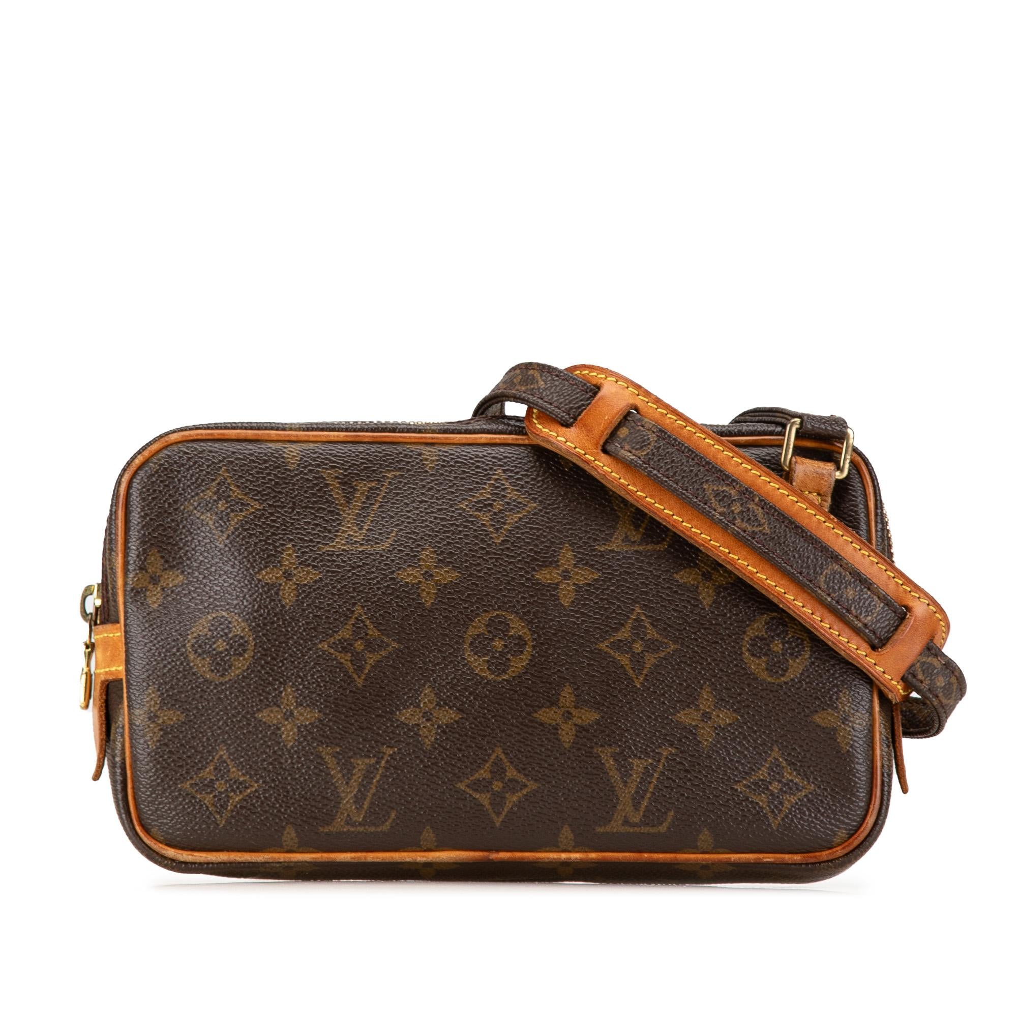 Louis Vuitton Monogram Pochette Marly Bandouliere (SHG-mHOvB9)