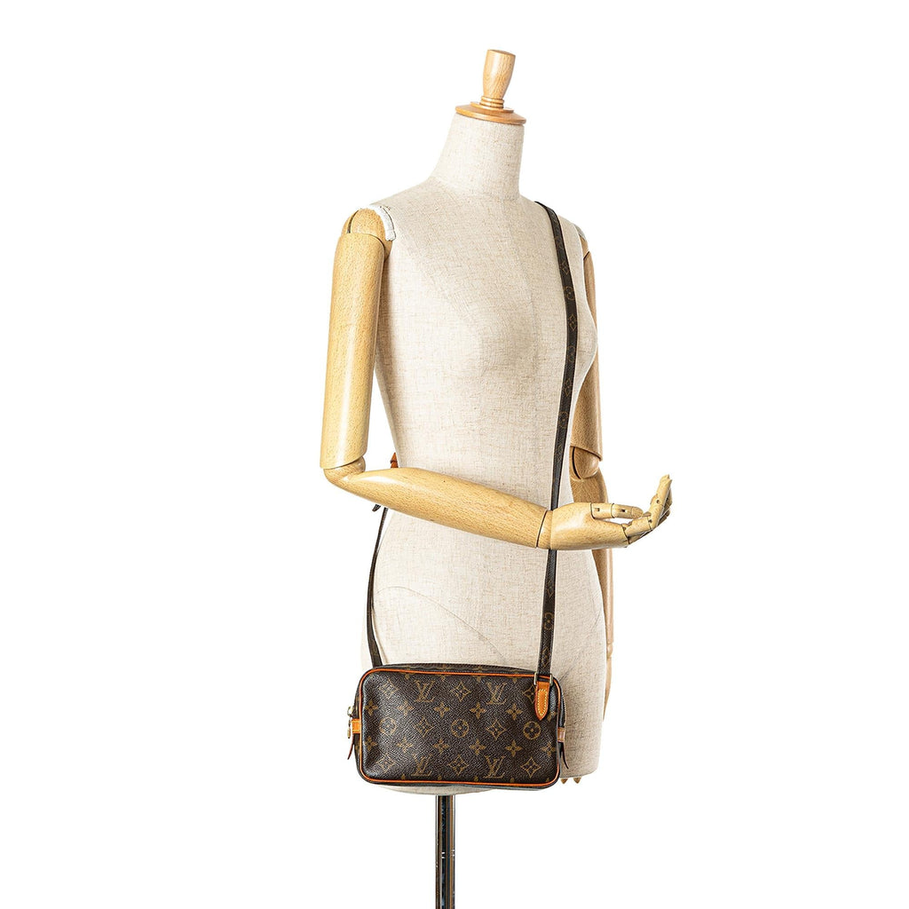 Louis Vuitton Monogram Pochette Marly Bandouliere (SHG-uLBK25)