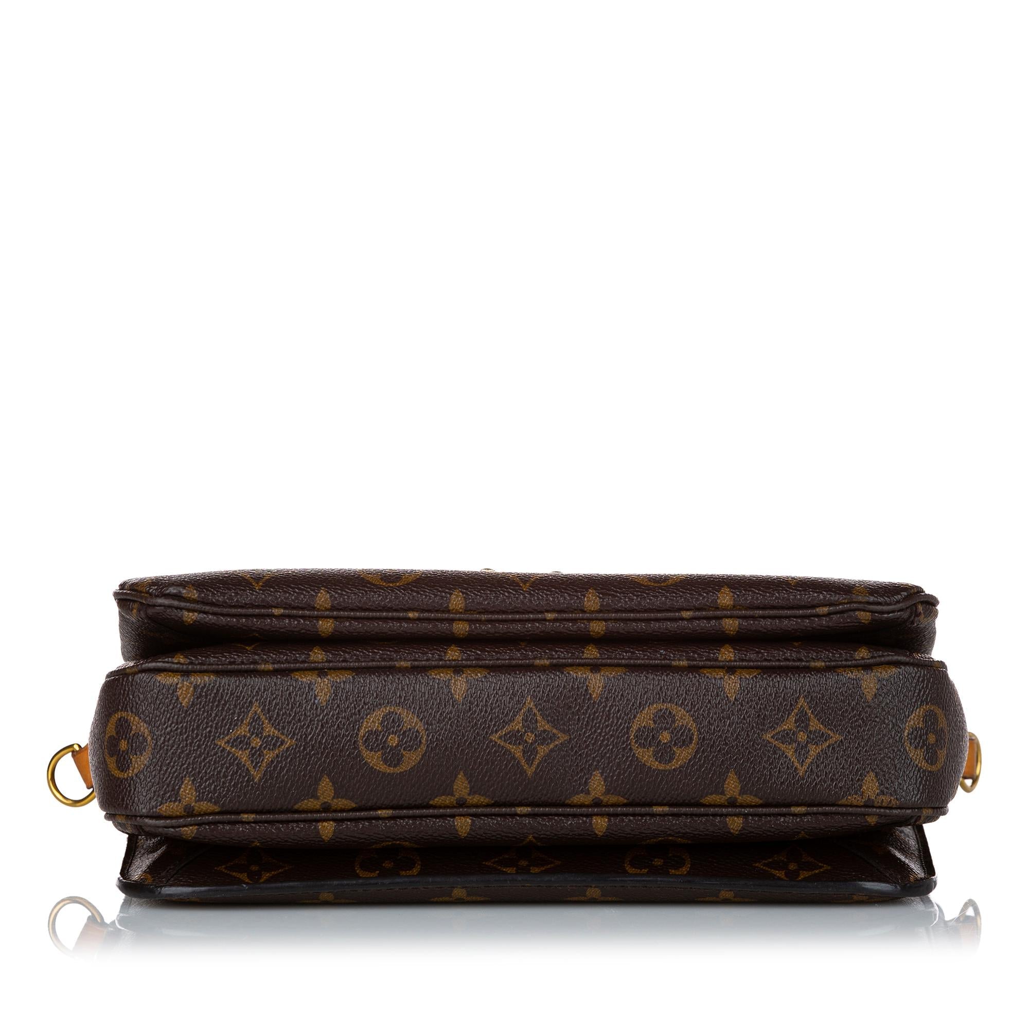 Louis Vuitton Monogram Pochette Metis (SHG-30012)