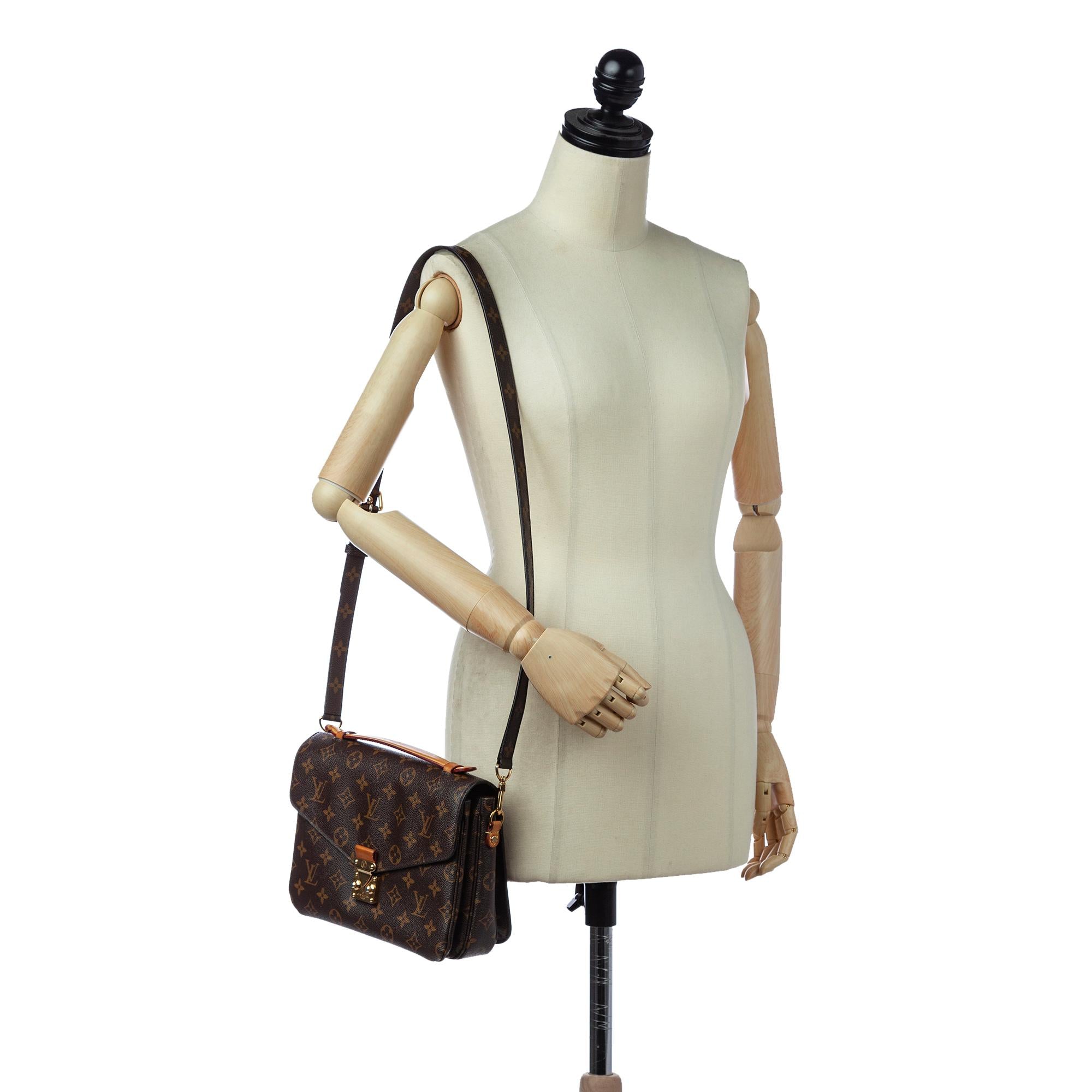 Louis Vuitton Monogram Pochette Metis (SHG-30012)