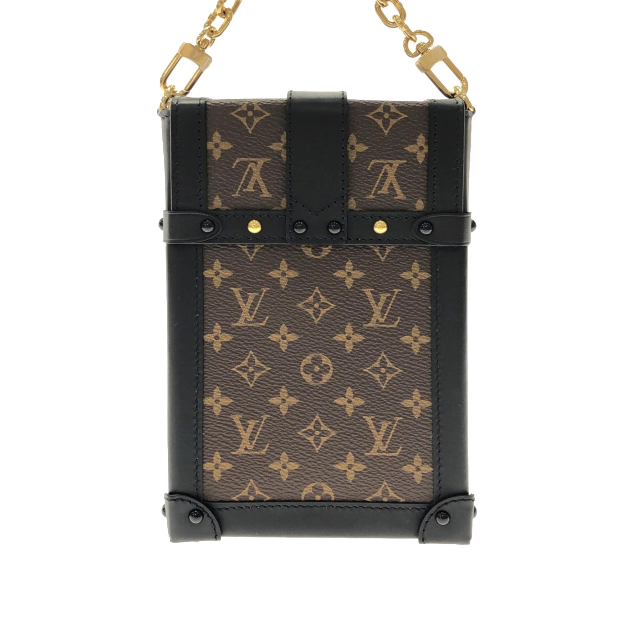 Louis Vuitton Monogram Pochette Trunk Verticale (SHG-JFwpe9)
