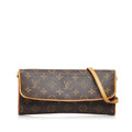 Louis Vuitton Monogram Pochette Twin GM (SHG-NWMYBw)