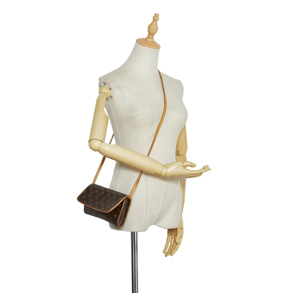Louis Vuitton Monogram Pochette Twin GM (SHG-NWMYBw)