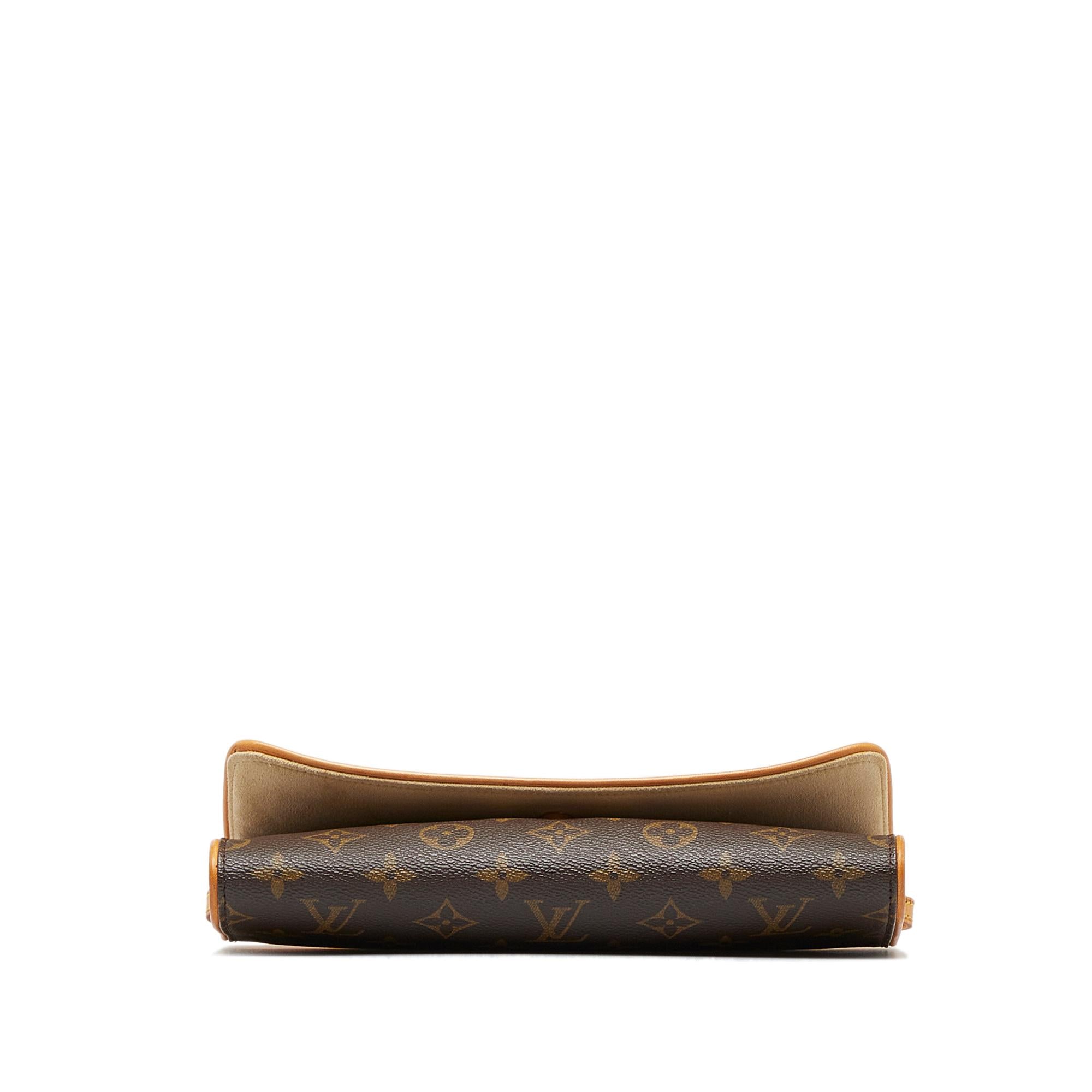 Louis Vuitton Monogram Pochette Twin GM (SHG-3rW2EB)
