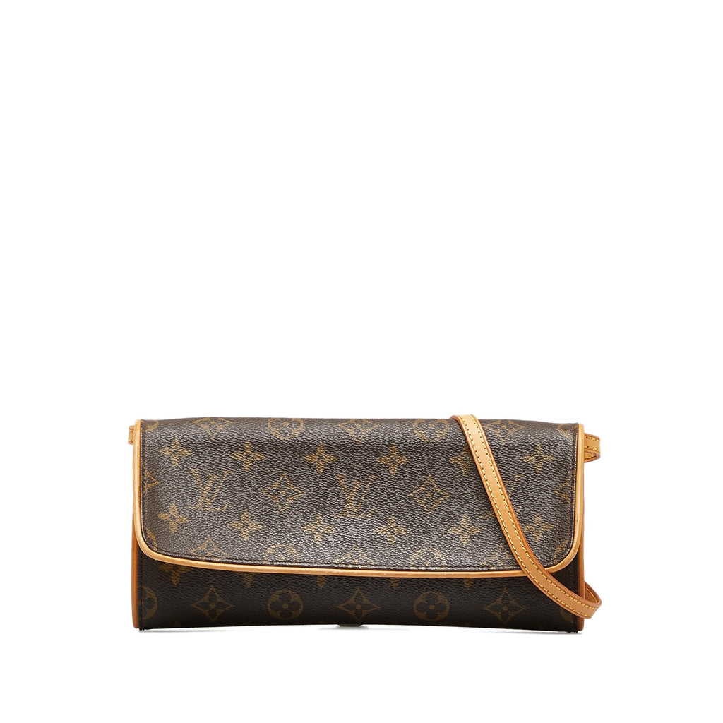Louis Vuitton Monogram Pochette Twin GM (SHG-3rW2EB)