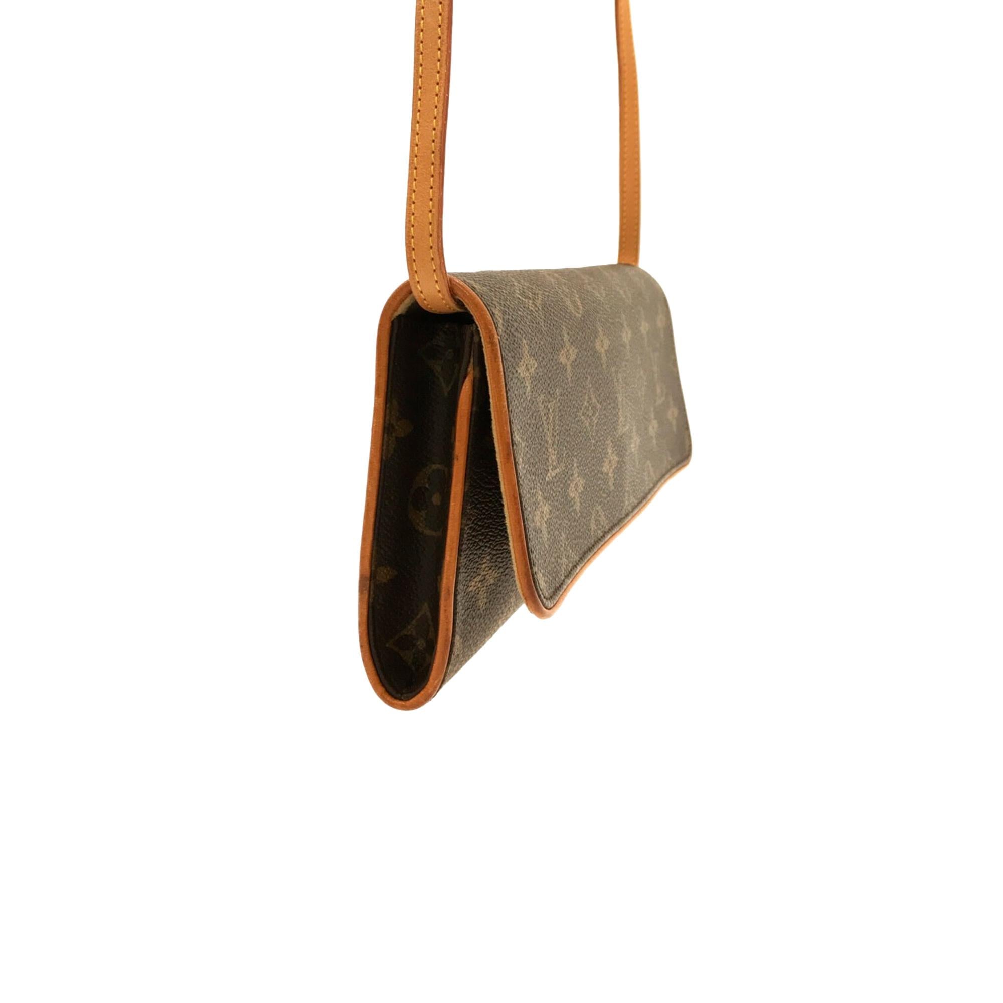 Louis Vuitton Monogram Pochette Twin GM (SHG-XLs4Ks)