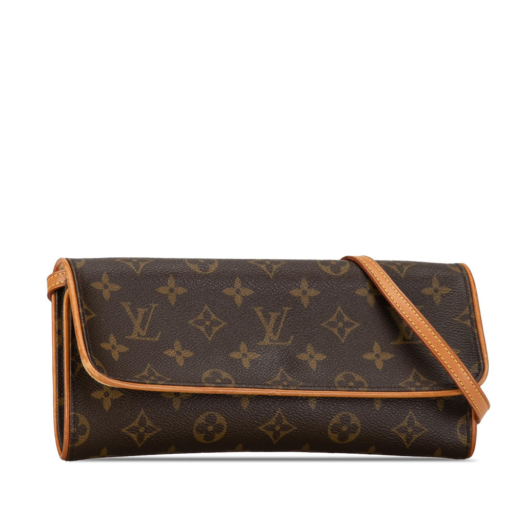 Louis Vuitton Monogram Pochette Twin GM (SHG-CyMU3h)
