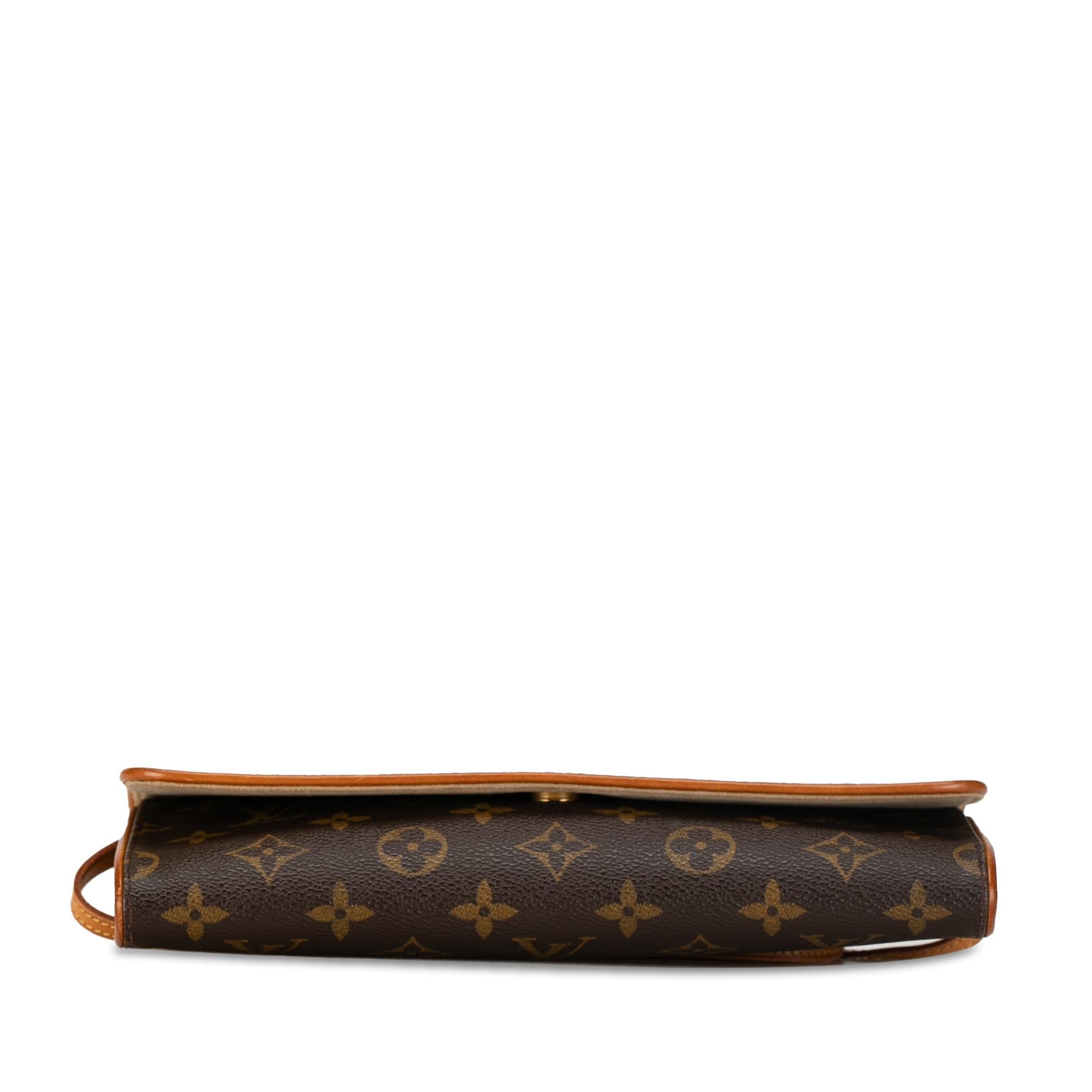 Louis Vuitton Monogram Pochette Twin GM (SHG-zNpbro)