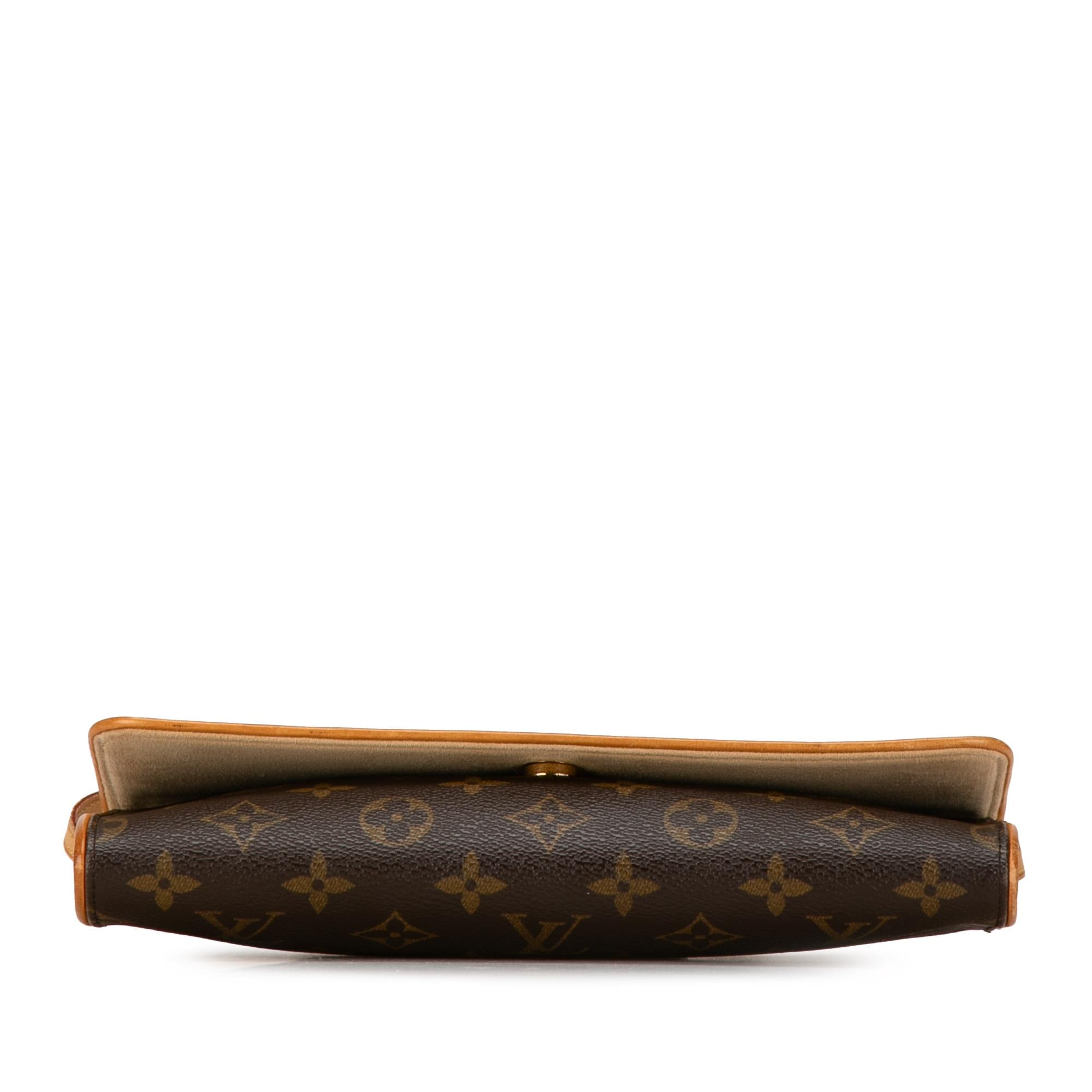 Louis Vuitton Monogram Pochette Twin GM (SHG-QDJLBN)