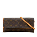 Louis Vuitton Monogram Pochette Twin GM (SHG-QDJLBN)