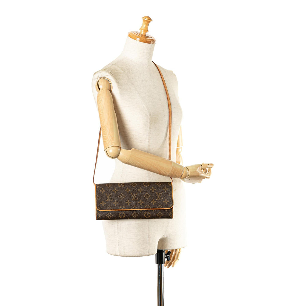 Louis Vuitton Monogram Pochette Twin GM (SHG-RoHwvF)