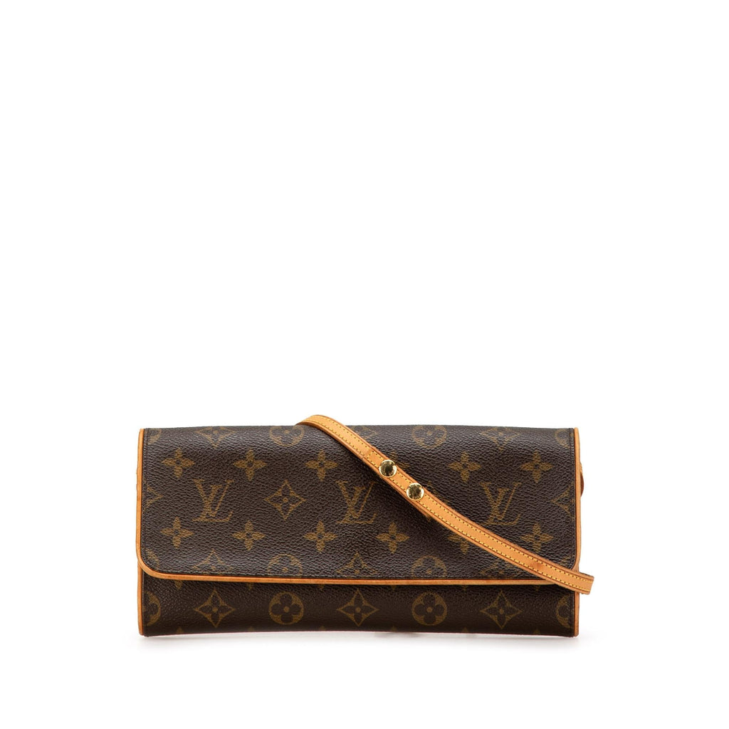 Louis Vuitton Monogram Pochette Twin GM (SHG-Z2f6XL)