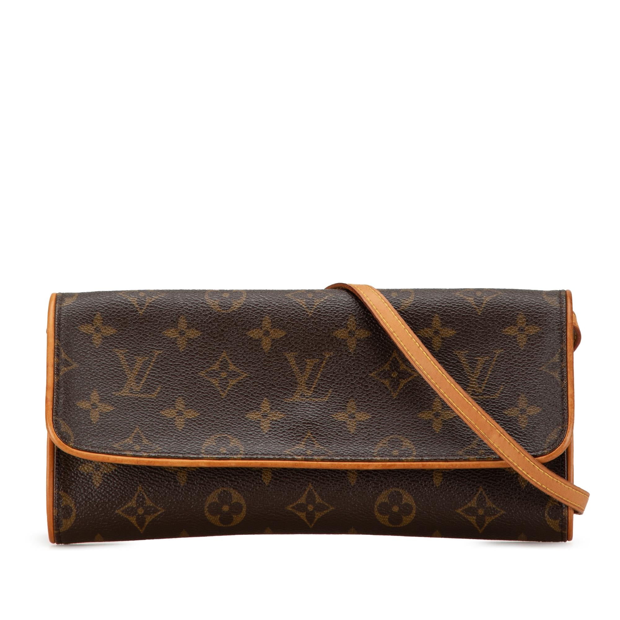 Louis Vuitton Monogram Pochette Twin GM (SHG-zWGYY0)
