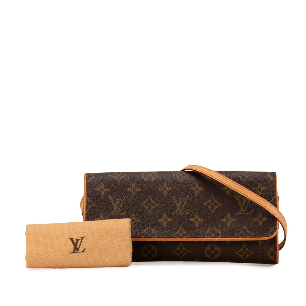 Louis Vuitton Monogram Pochette Twin GM (SHG-XMajVU)