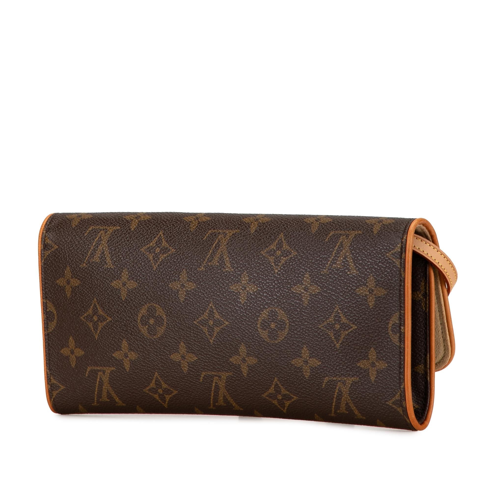 Louis Vuitton Monogram Pochette Twin GM (SHG-XMajVU)