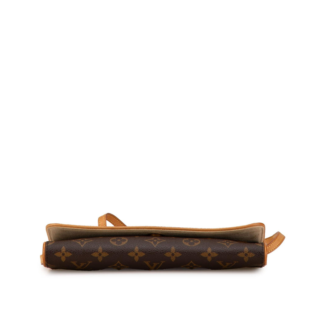 Louis Vuitton Monogram Pochette Twin GM (SHG-F5bENC)