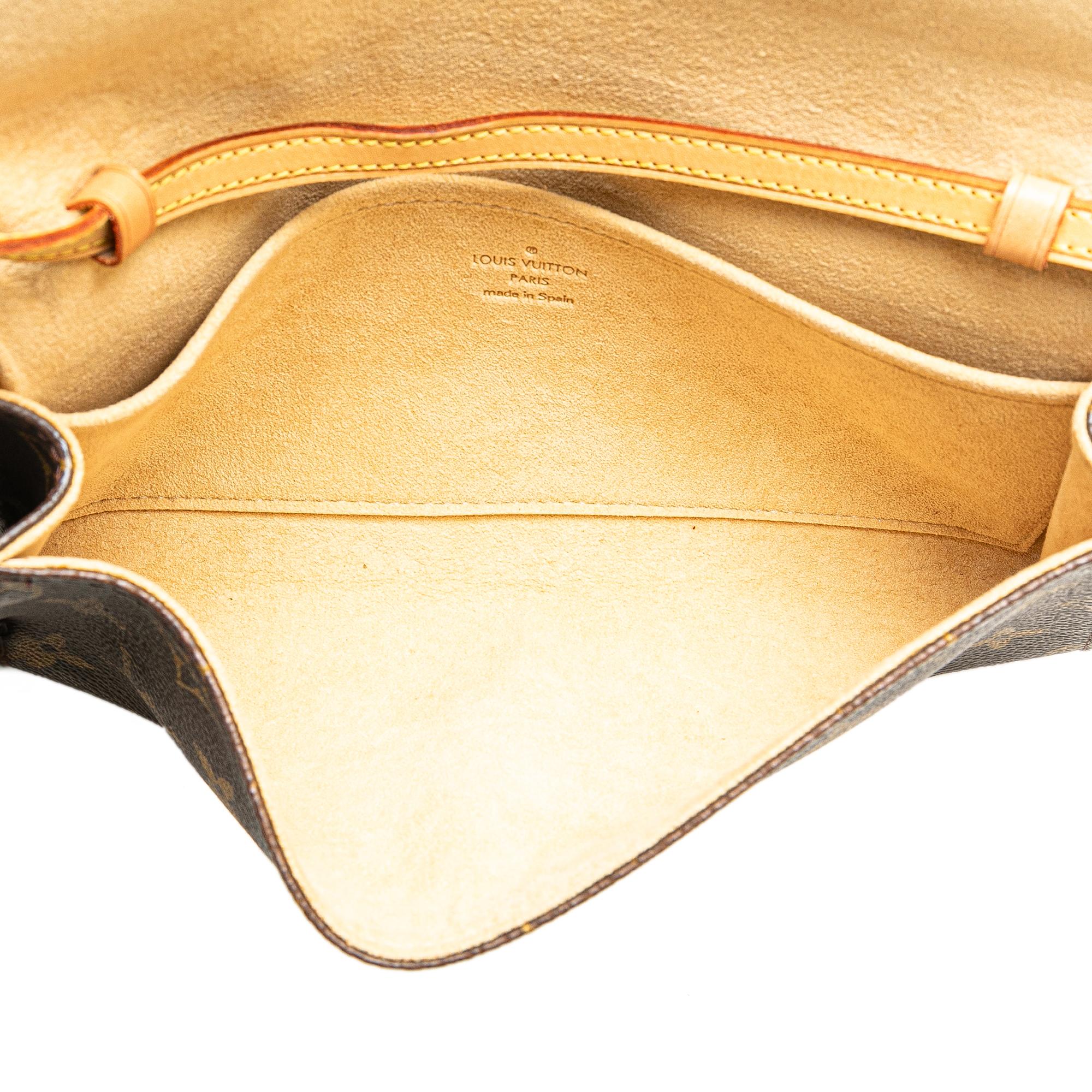 Louis Vuitton Monogram Pochette Twin GM (SHG-8elLmP)