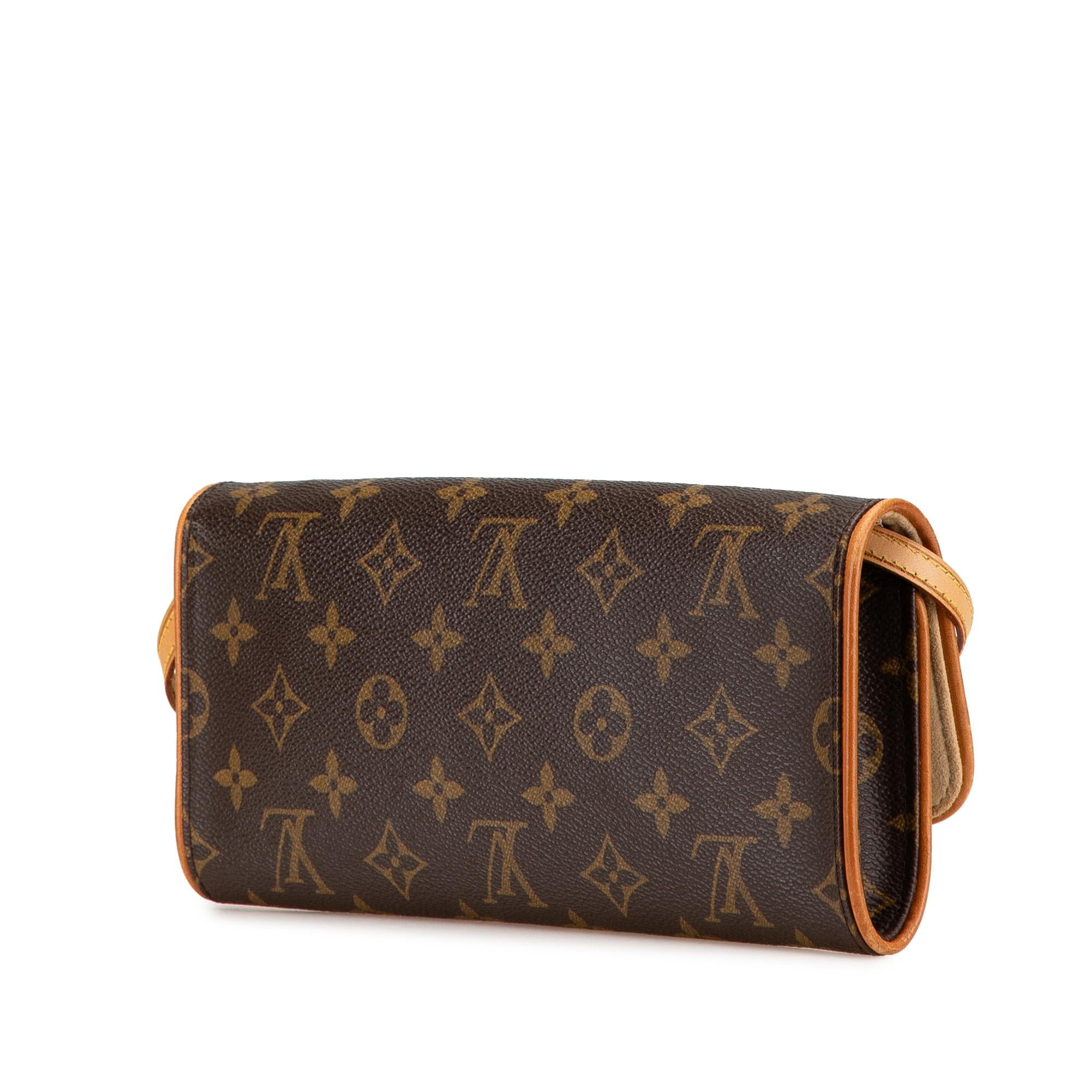Louis Vuitton Monogram Pochette Twin GM (SHG-upDkeG)