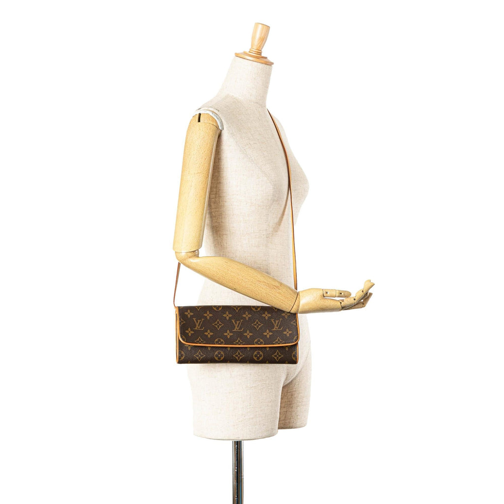 Louis Vuitton Monogram Pochette Twin GM