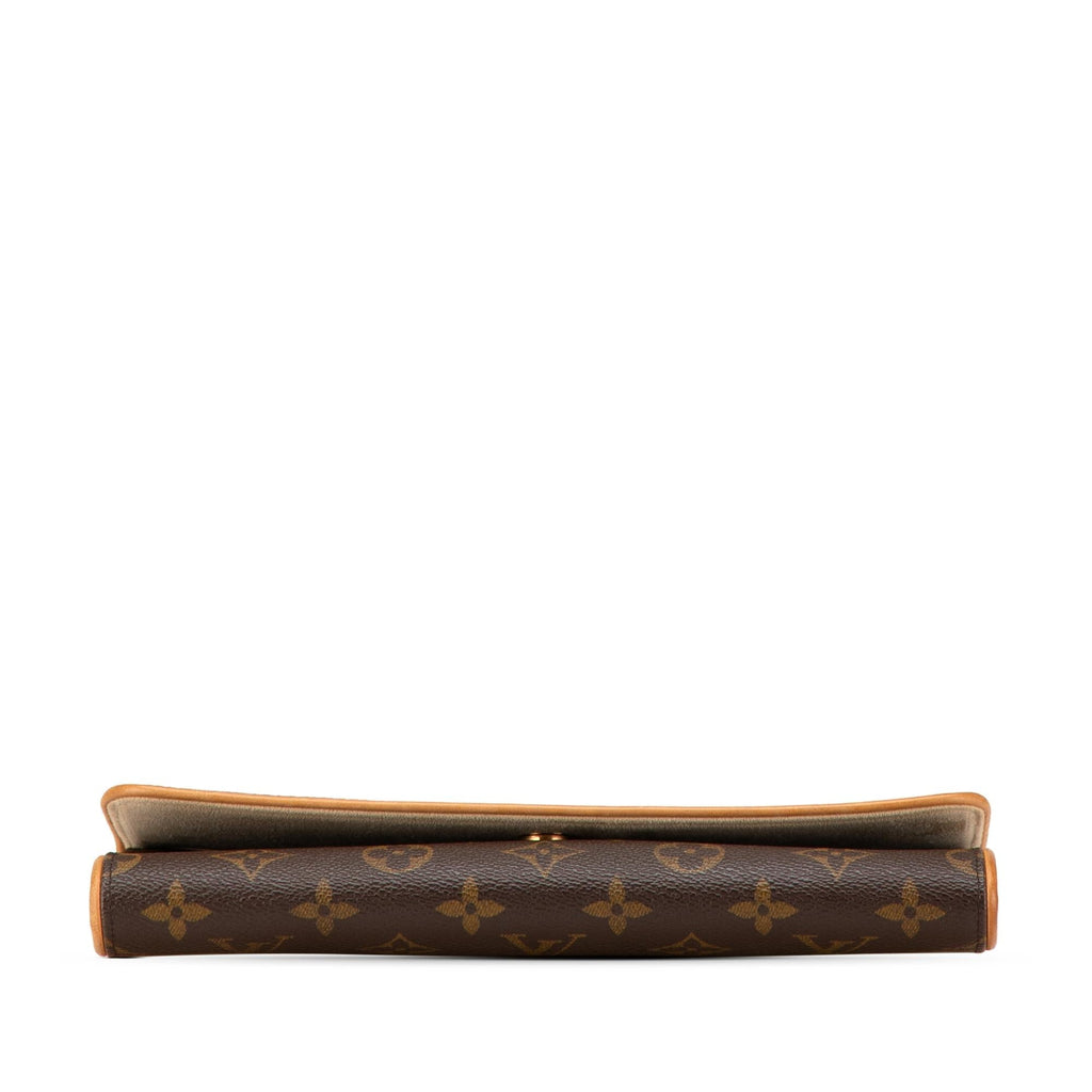 Louis Vuitton Monogram Pochette Twin GM (SHG-L09w3S)