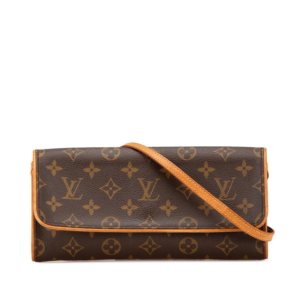 Louis Vuitton Monogram Pochette Twin GM (SHG-IuT4iq)