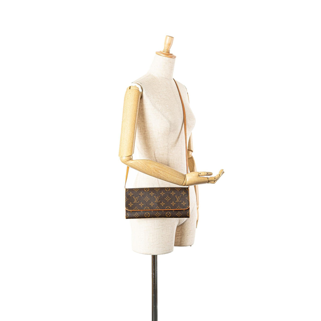 Louis Vuitton Monogram Pochette Twin GM