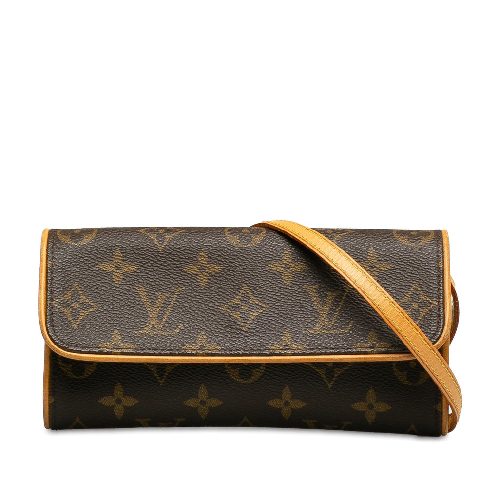 Louis Vuitton Monogram Pochette Twin PM (SHG-3k1Fag)