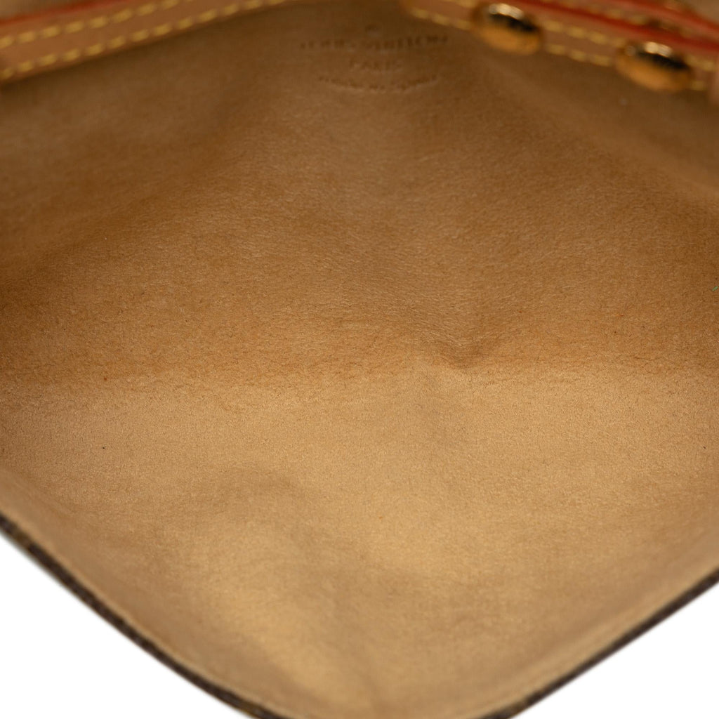 Louis Vuitton Monogram Pochette Twin PM (SHG-3k1Fag)