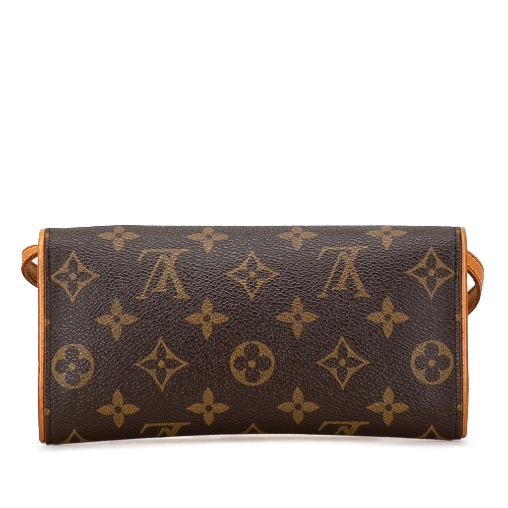 Louis Vuitton Monogram Pochette Twin PM (SHG-oeXt5x)