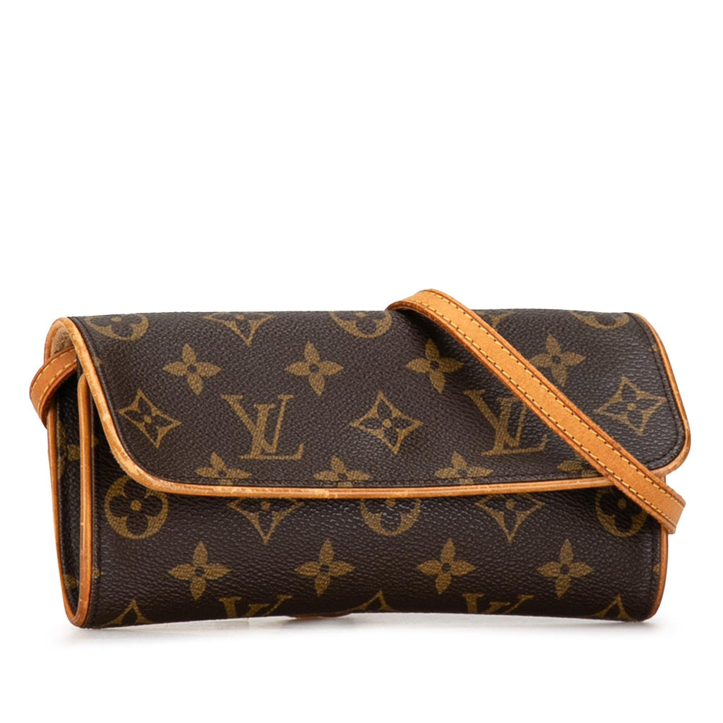 Louis Vuitton Monogram Pochette Twin PM (SHG-oeXt5x)