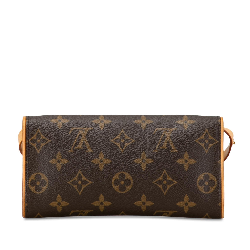 Louis Vuitton Monogram Pochette Twin PM (SHG-1qtRC6)