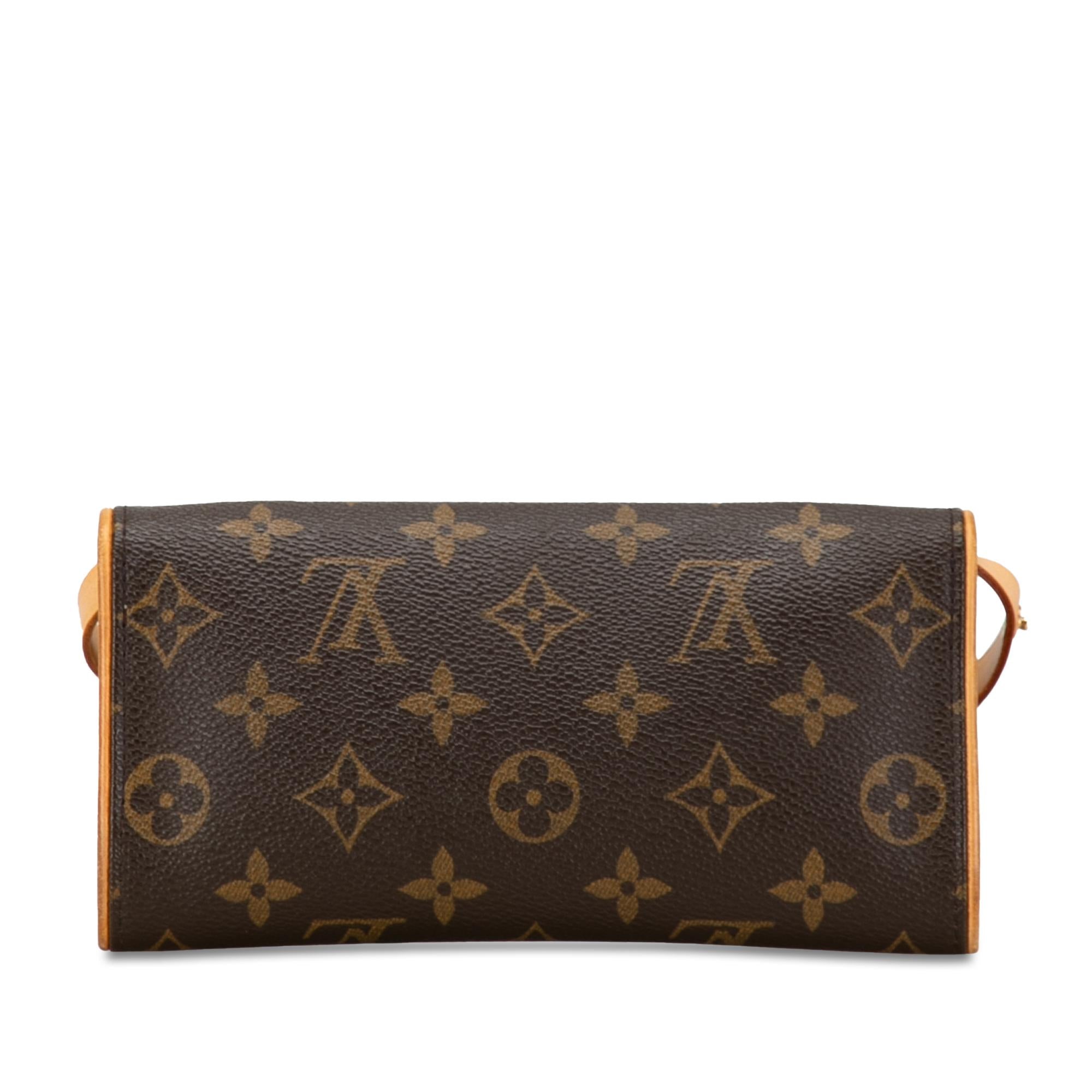 Louis Vuitton Monogram Pochette Twin PM (SHG-1qtRC6)
