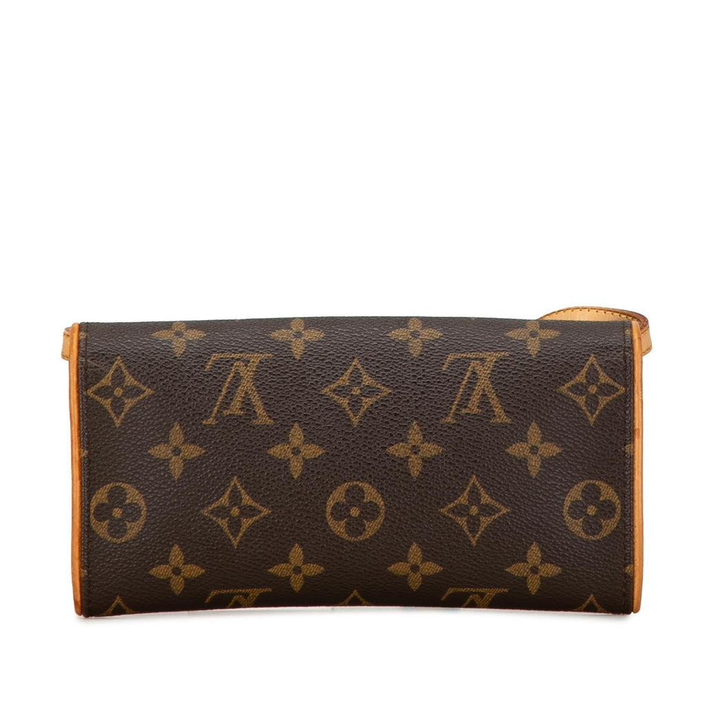 Louis Vuitton Monogram Pochette Twin PM (SHG-pDI3R4)