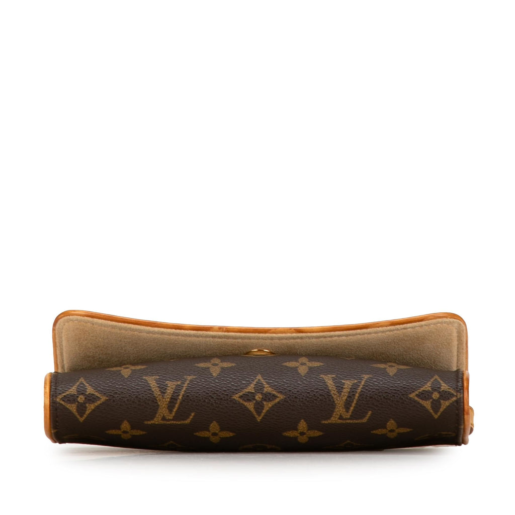 Louis Vuitton Monogram Pochette Twin PM (SHG-pDI3R4)