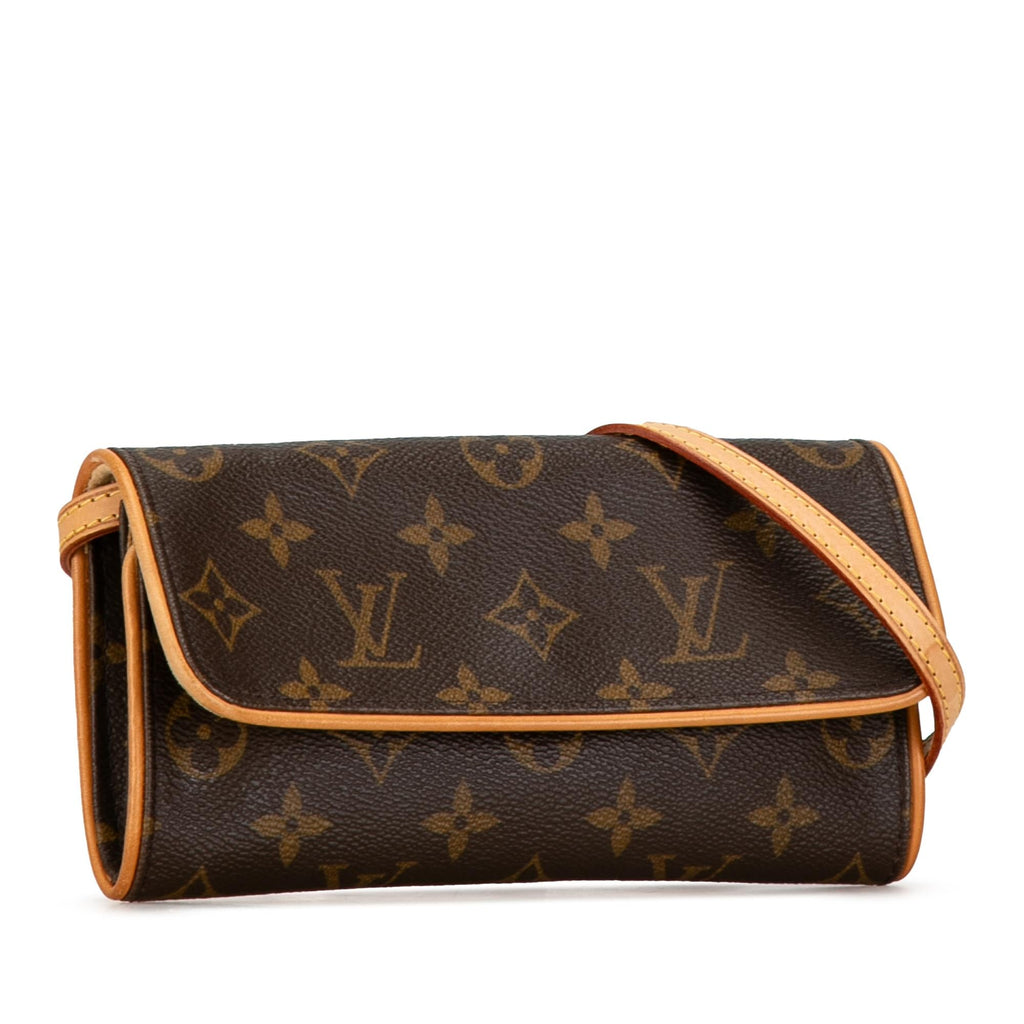 Louis Vuitton Monogram Pochette Twin PM (SHG-wZy8Yt)