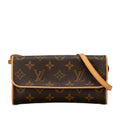 Louis Vuitton Monogram Pochette Twin PM (SHG-dRQmEi)