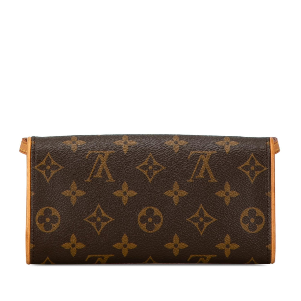 Louis Vuitton Monogram Pochette Twin PM (SHG-FqK7Qd)