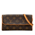 Louis Vuitton Monogram Pochette Twin PM (SHG-CQ7dMq)