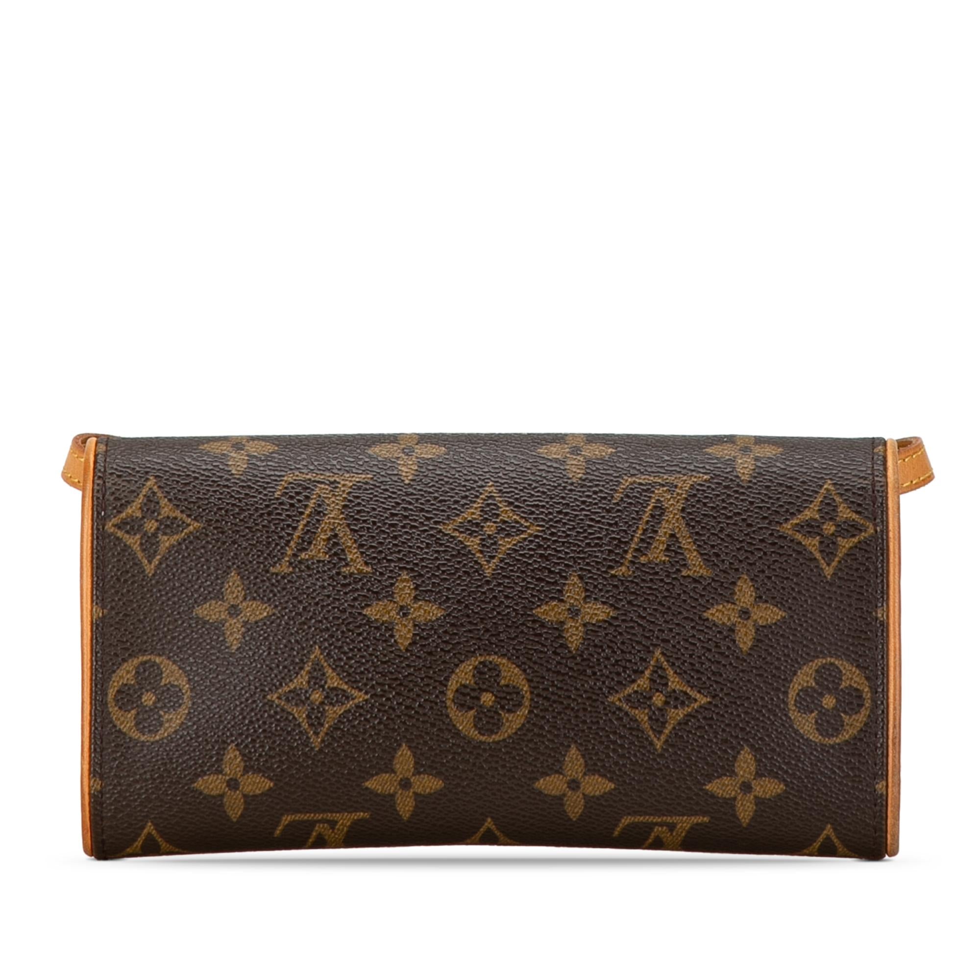 Louis Vuitton Monogram Pochette Twin PM (SHG-0YCHpX)