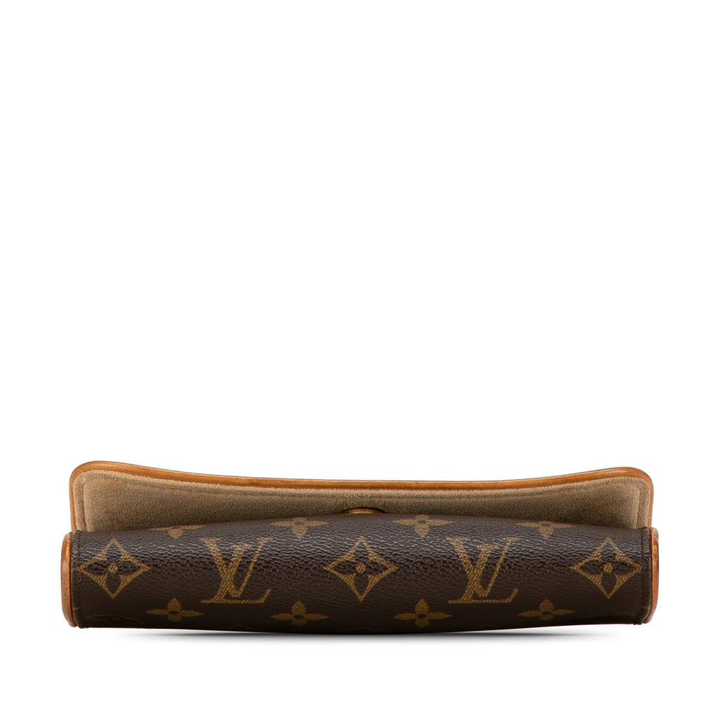Louis Vuitton Monogram Pochette Twin PM (SHG-0YCHpX)