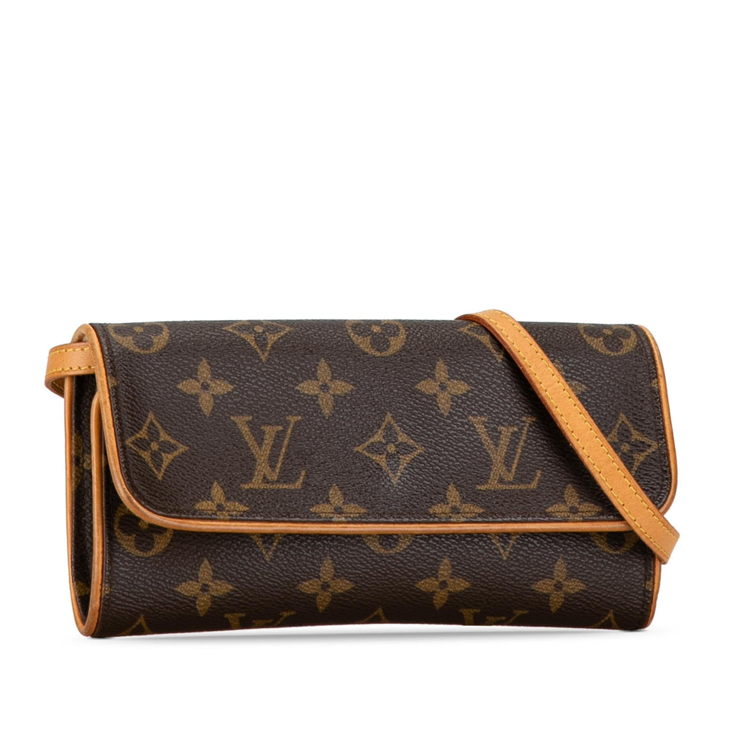 Louis Vuitton Monogram Pochette Twin PM (SHG-0YCHpX)