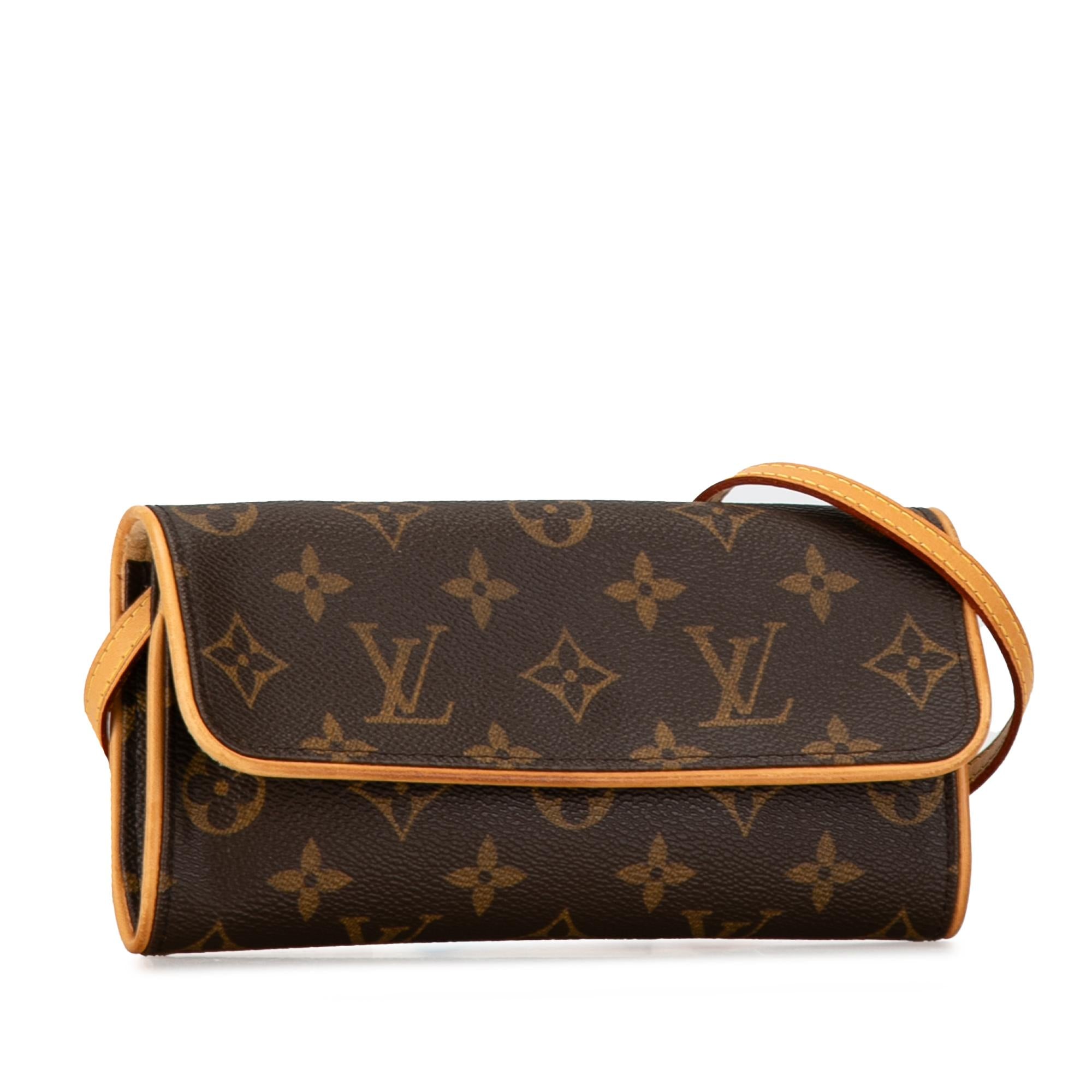 Louis Vuitton Monogram Pochette Twin PM (SHG-fh5q54)