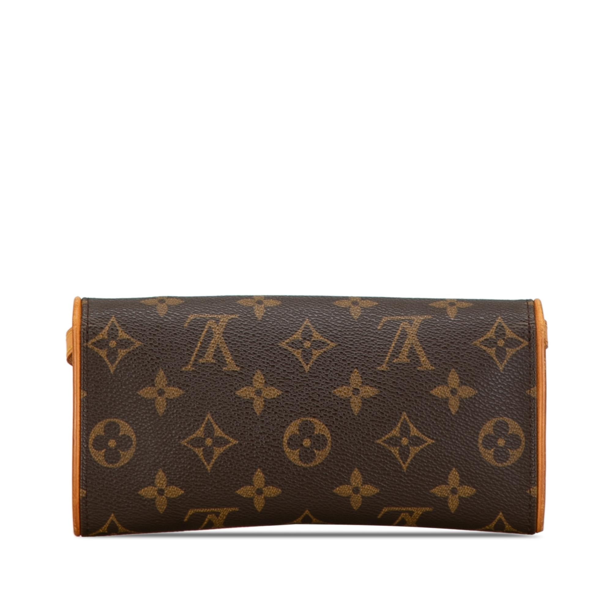 Louis Vuitton Monogram Pochette Twin PM (SHG-OTKjWk)