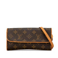 Louis Vuitton Monogram Pochette Twin PM (SHG-OTKjWk)