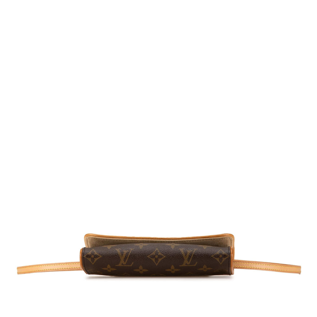 Louis Vuitton Monogram Pochette Twin PM (SHG-RRBxIJ)