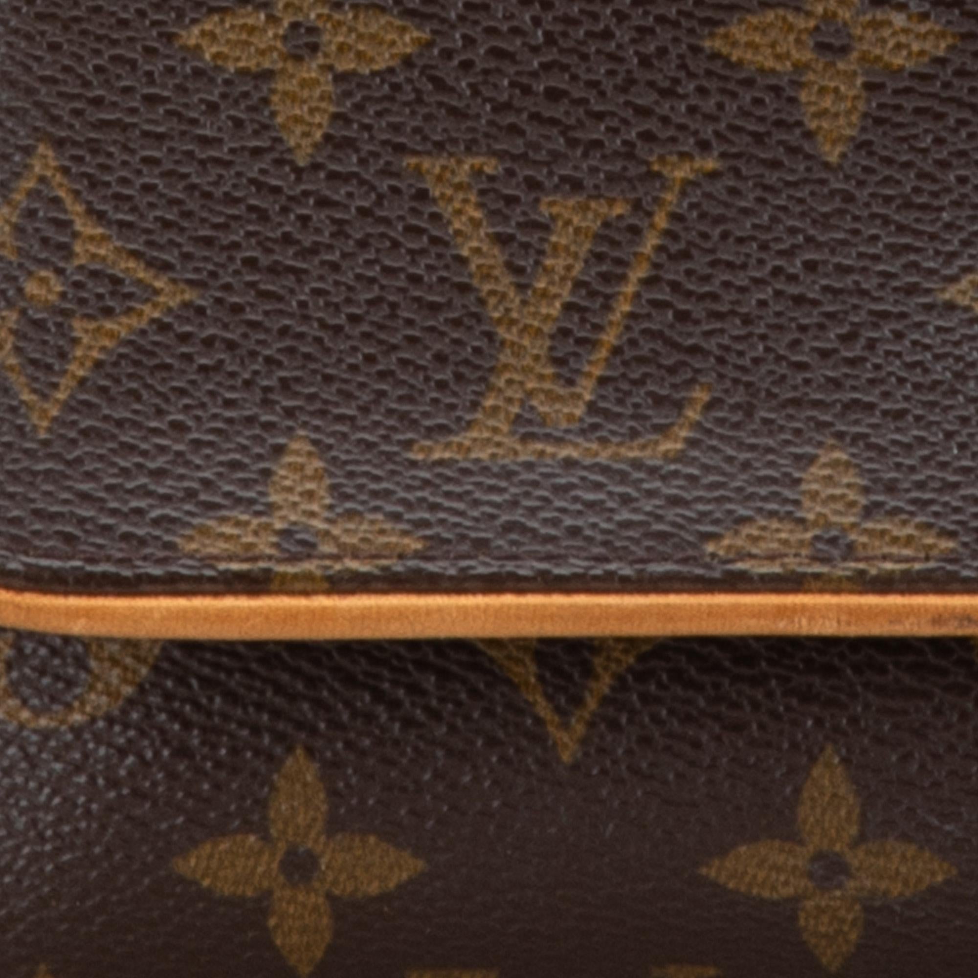 Louis Vuitton Monogram Pochette Twin PM (SHG-RRBxIJ)