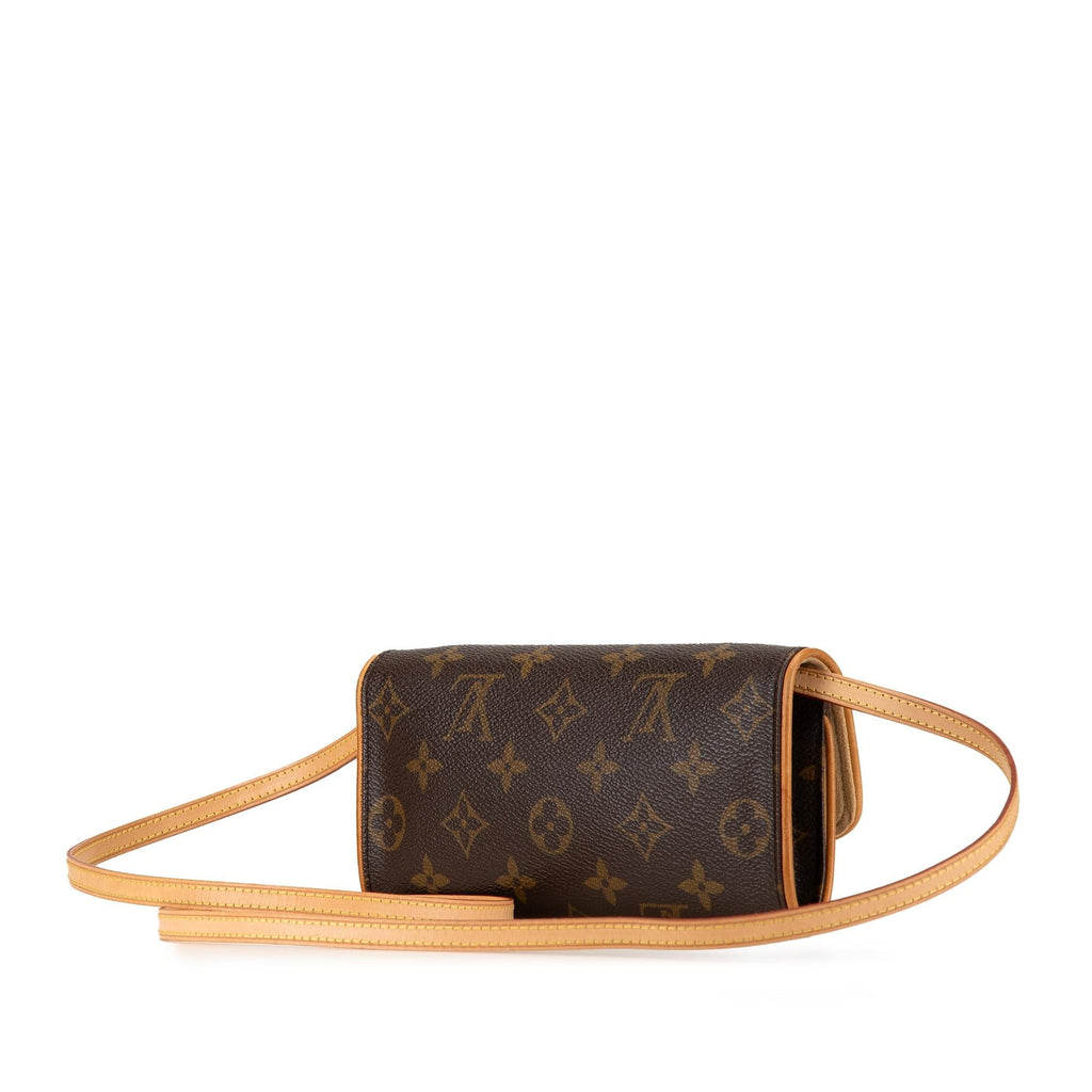 Louis Vuitton Monogram Pochette Twin PM (SHG-RRBxIJ)